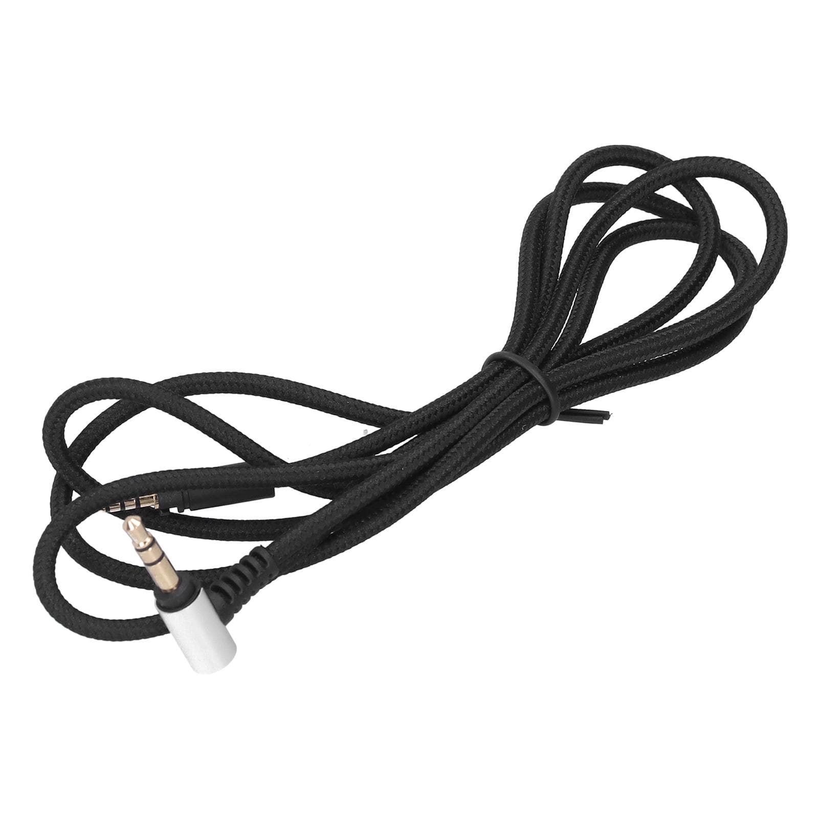 1.2m Headphones o Cable Black Braid Wire Replacement for Sennheiser Momentum Headset