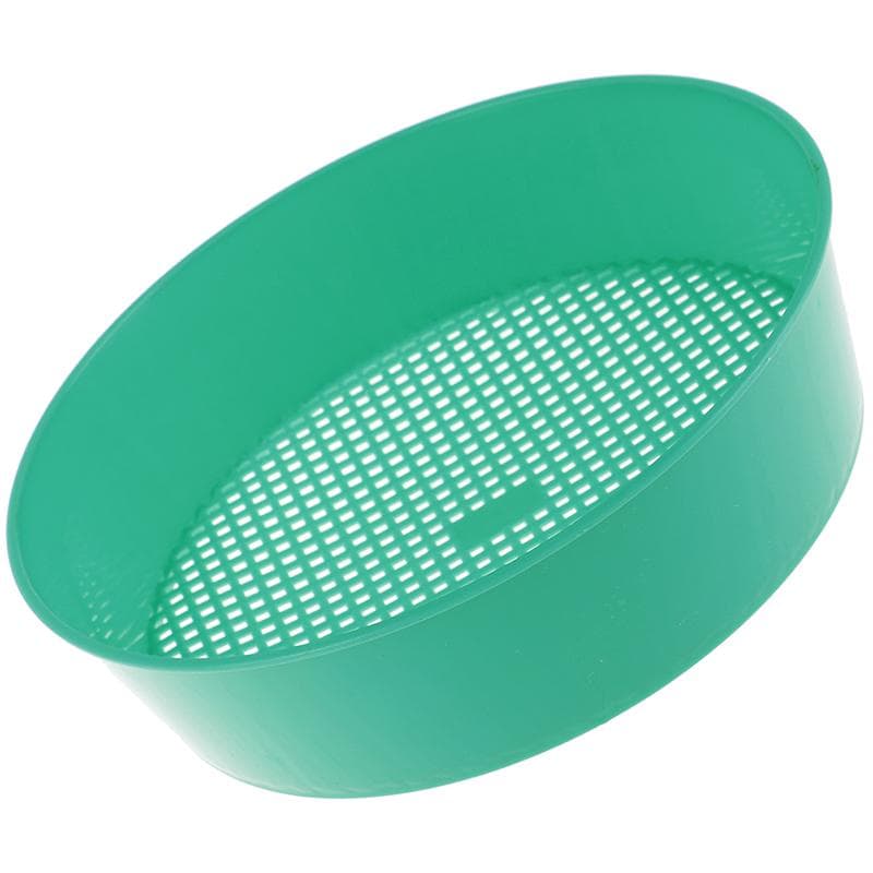 1Pc Plastic Garden Sieve Riddle Green For Composy Soil Stone Mesh Gardening Tool