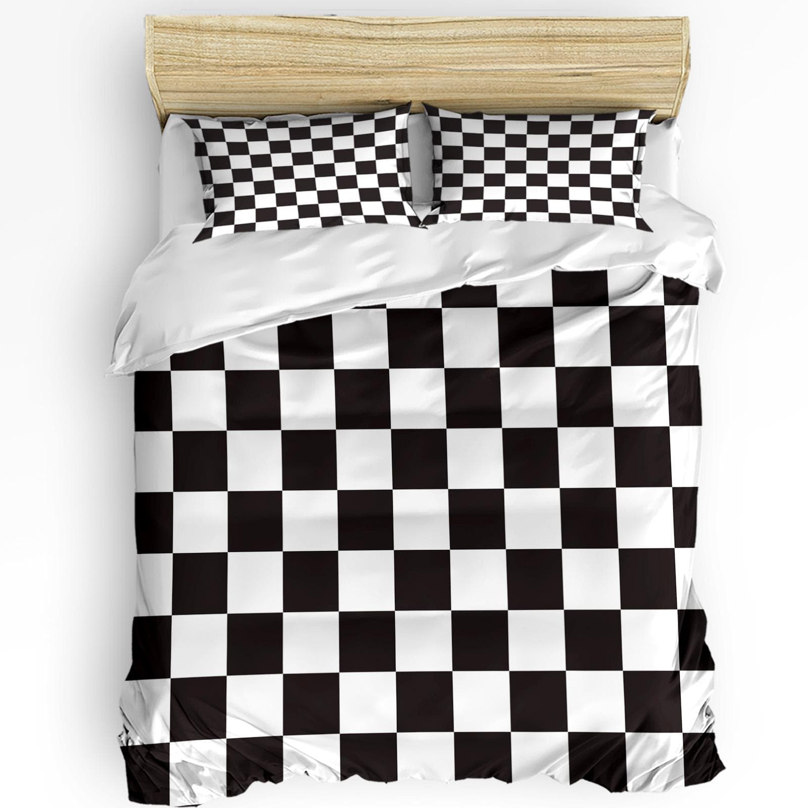 3pcs Bedding Set Pink Plaid Home Textile Duvet Cover Pillow Case Boy Kid Teen Girl Bedding Covers Set 140x200cm 3pcs