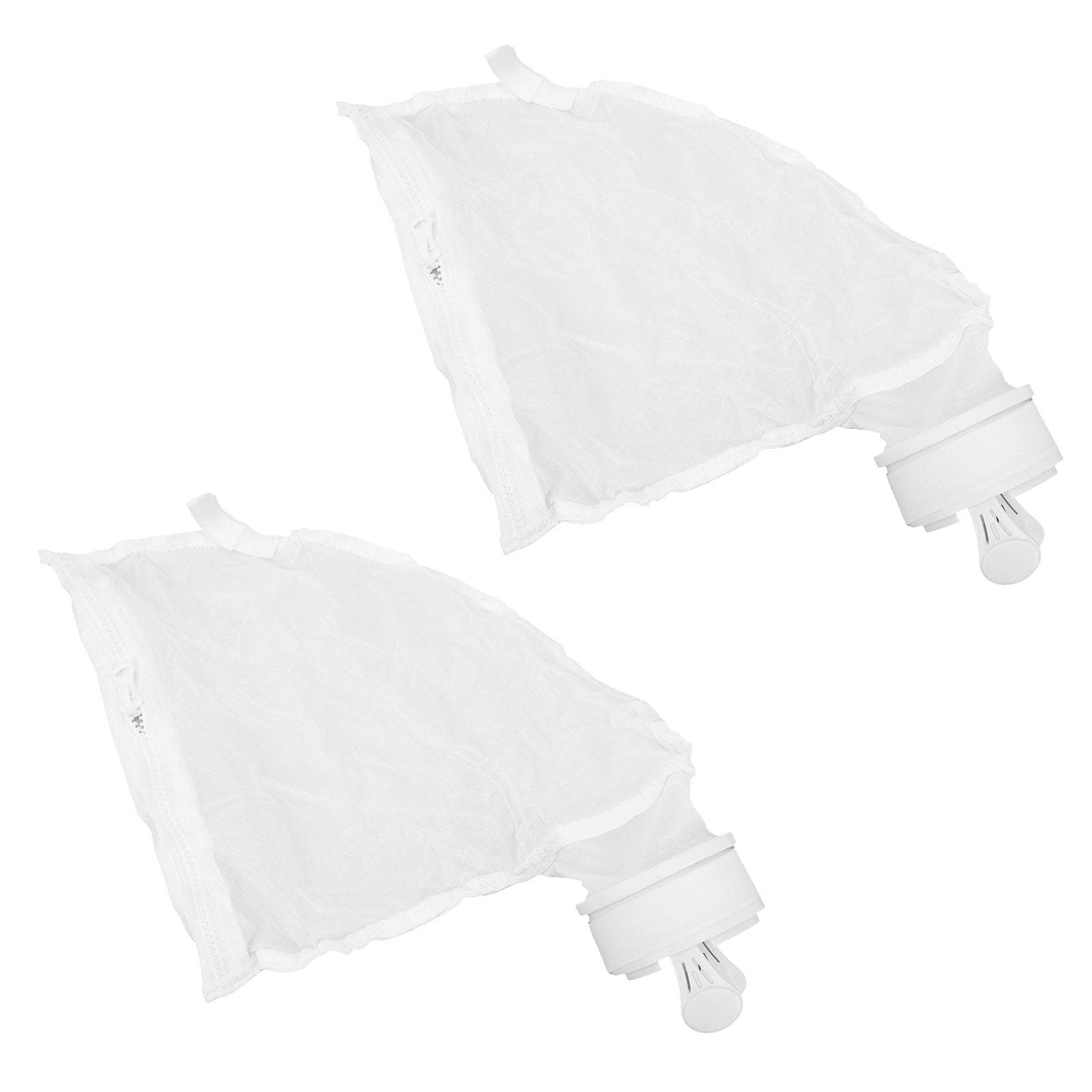 2PCS Mesh Pool Cleaner All Purpose Bag with Zipper Enclosure Replacement for Polaris 280 480 Pool