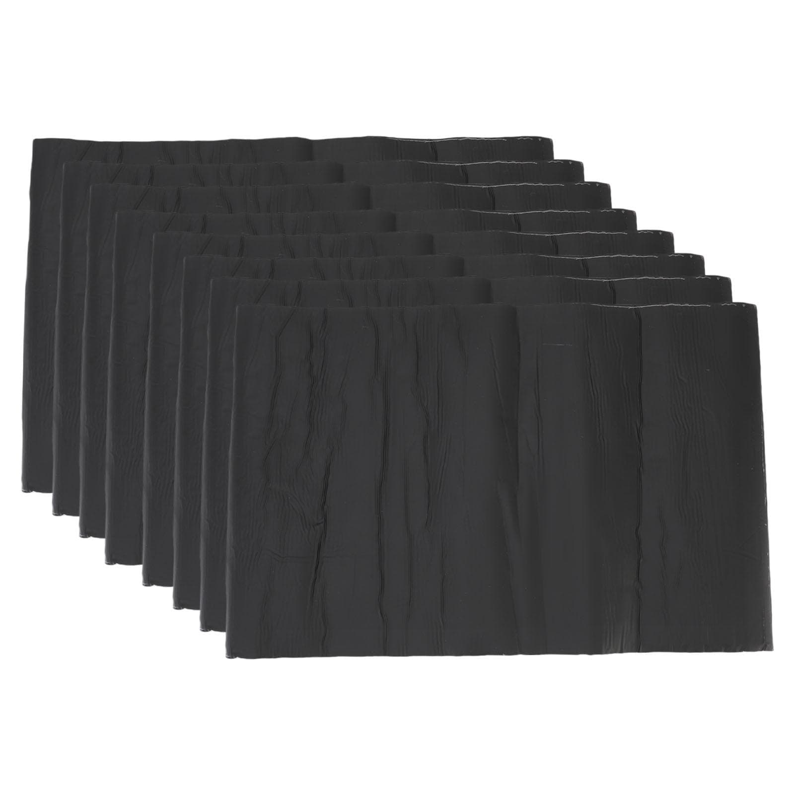 8 Pcs Fence Post Protection PVC Water Proof Self Adhesive Wood Post Protector Wrap for 3-5 Inch