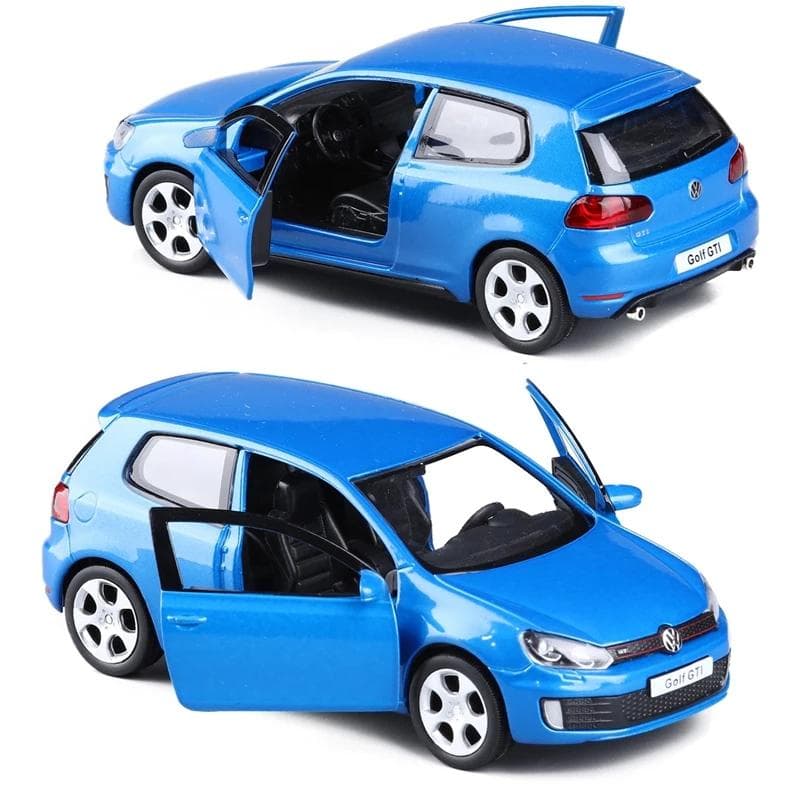Volkswagen Golf GTI 5 Inch Metal Car Simulation Diecast & Toy Vehicle RMZ city 1:36 Alloy Model Gifts For Children