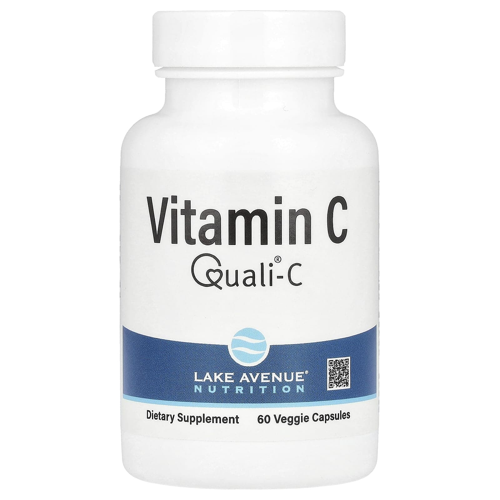 Lake Avenue Nutrition, Vitamin C, Quali®-C, 1,000 mg, 60 veggie capsules