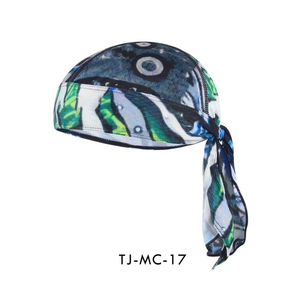 Quick Dry Cycling Cap Sunscreen Bandana Headscarf Fishing Sun Cap Pirate Cap Running shark
