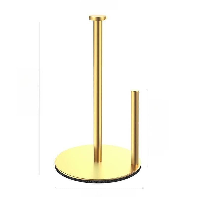 1pc Kitchen Paper Towel Holder, Countertop Paper Towel Dispenser, Napkin Box Rack Upgraded Boxed Gold&one-size multicolour