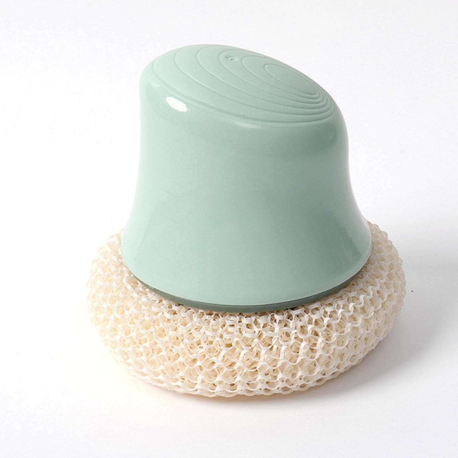 Pot Brush Scratch Proof Soft Detachable Scourer Dish Washing Brush for Kitchen Restaurant(Short