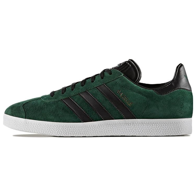 Adidas Gazelle Collegiate Green Black Unisex Sneakers Gold-Metallic BB5487 37⅓
