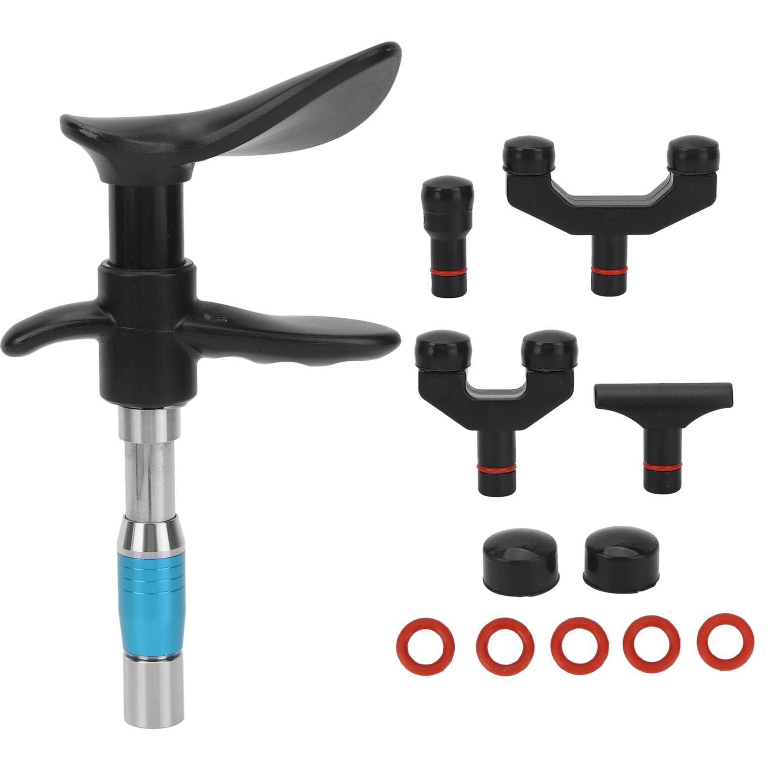 Chiropractic Adjustment Correction Tool Joint Relief Spine Adjusting Massager with Repaceable blue