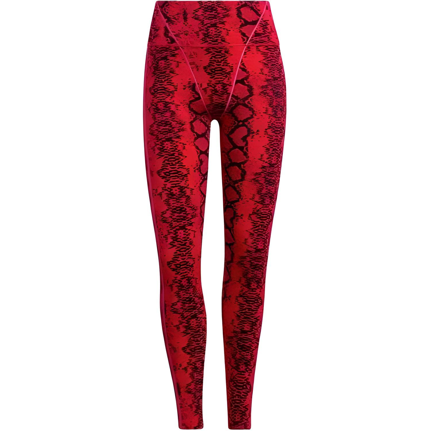 Adidas Ivy Park Allover Comfortable Printed Leggings Women Leggings Red Black HH9822 XS