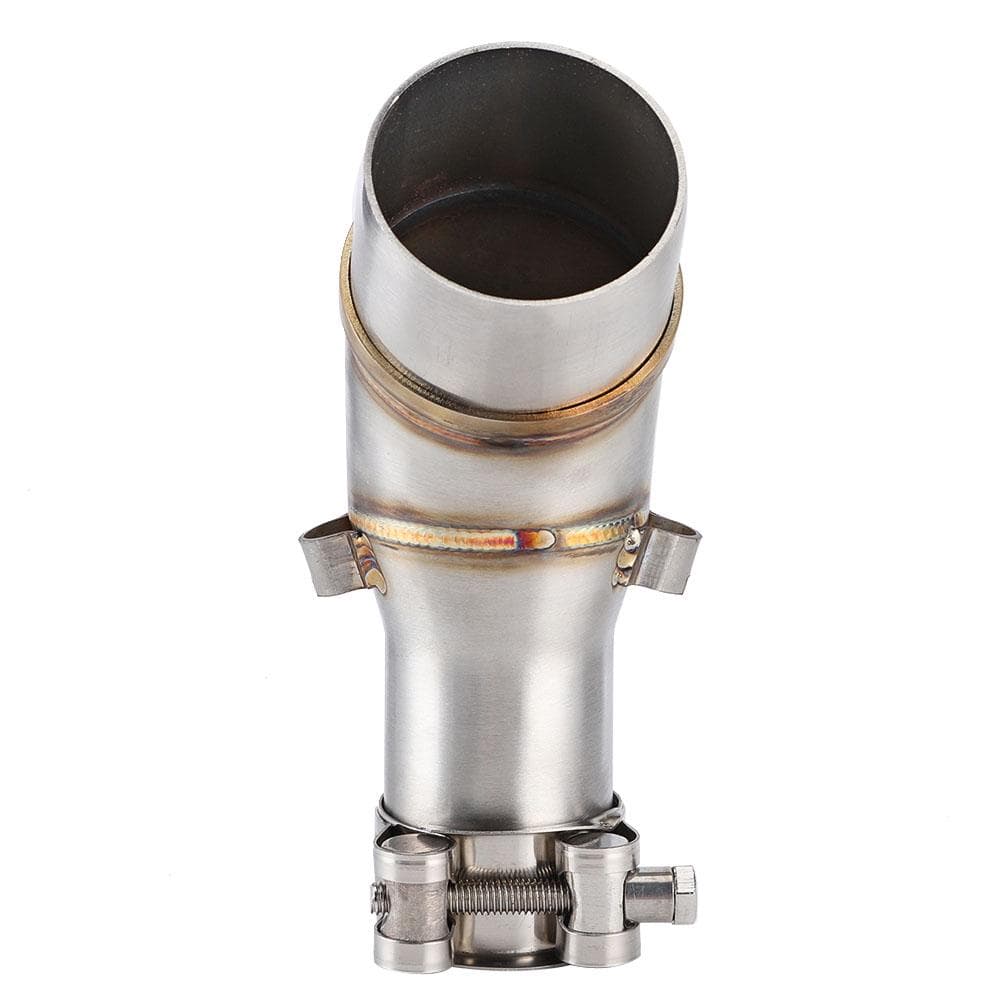 Motorcycle Slip On Exhaust Middle Link Pipe Adapter Connector for Yamaha R25 R3 20132016