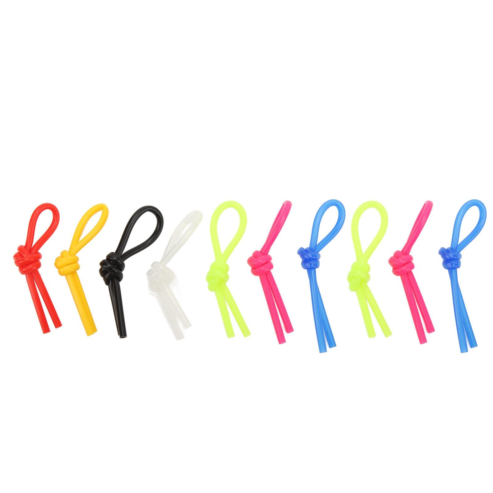 10Pcs Tennis Racket Damper Knot Silicone Tennis Racket Vibration Dampener Shock Absorber for Tennis