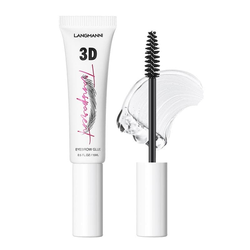 Stereoscopic Eyebrow Gel Waterproof Fixed Color Wild Natural Eyebrow Gel Changes The Soft State of Eyelashes