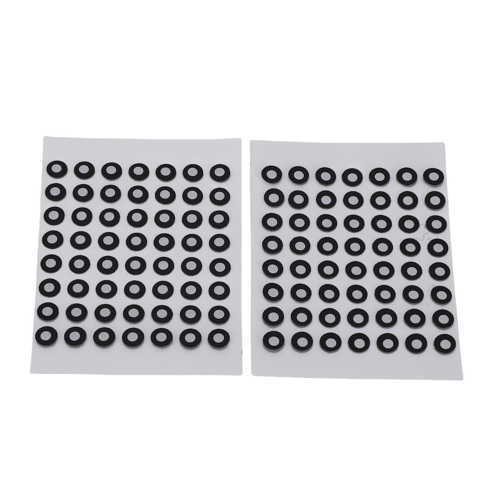 1120 Pcs 3D Scanner Marker 3mm ID 6mm OD High Reflective Strong Adhesive 3D Scanning Tracking Dot