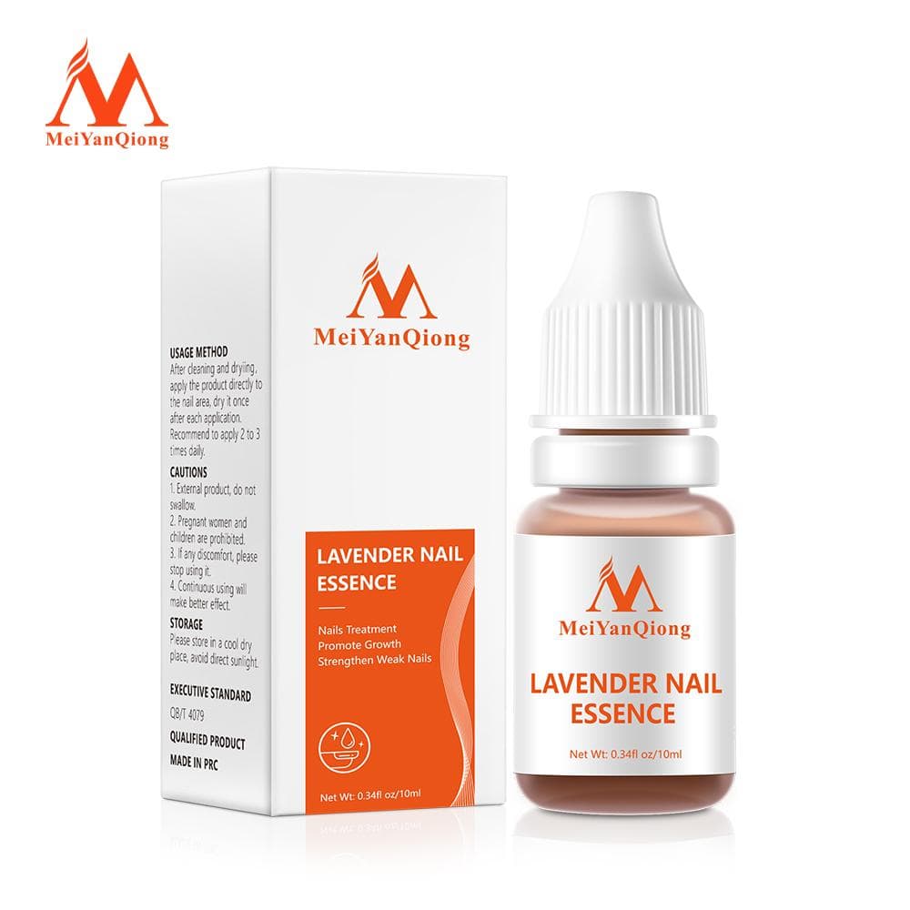 MeiYanQiong Nail Repair treatment Lavender Nail Essential Oil Nail Art & Tools Healthy Nail Treatment Foot Care 1pcs