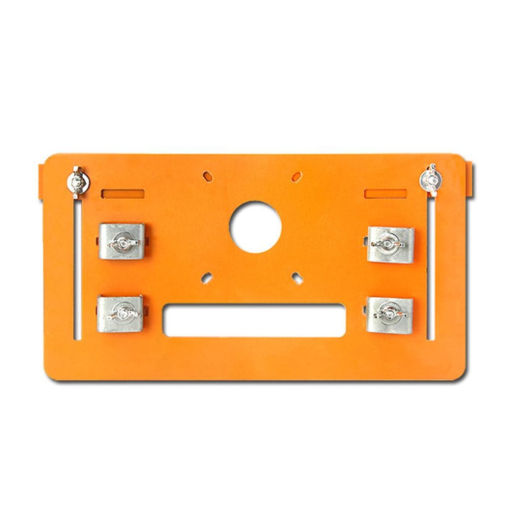 Multifunctional Cutting Machine Base Plate 90 degrees Flat Cutting 45 degrees Diagonal Cutting Suitable for 4 150mm orange