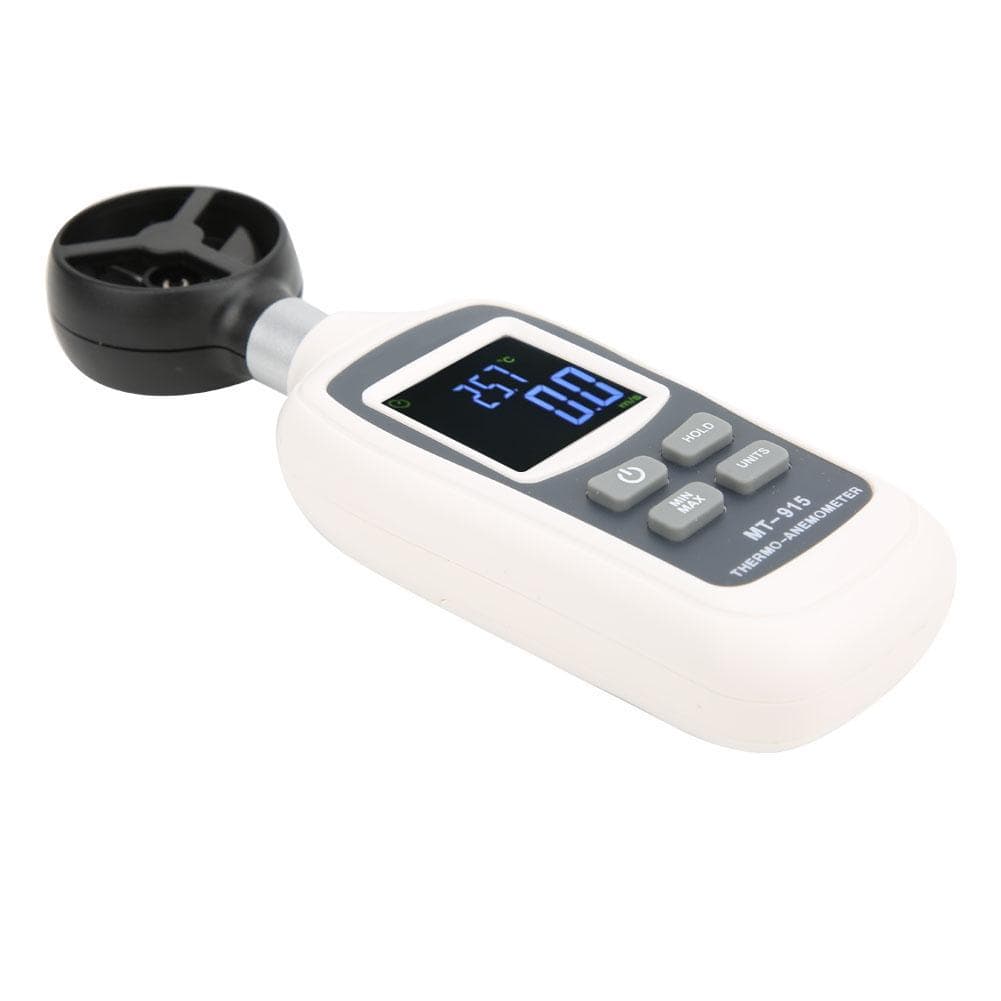 MT915 Digital Portable Digital Anemometer Wind Speed Gauge Wind Temperature Meter Thermometer