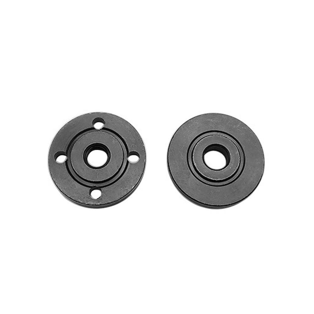 1 Pair Angle Grinder Inner Outer Flange Nut Accessory Thread Replacement Tools for 20mm and 22mm multicolour