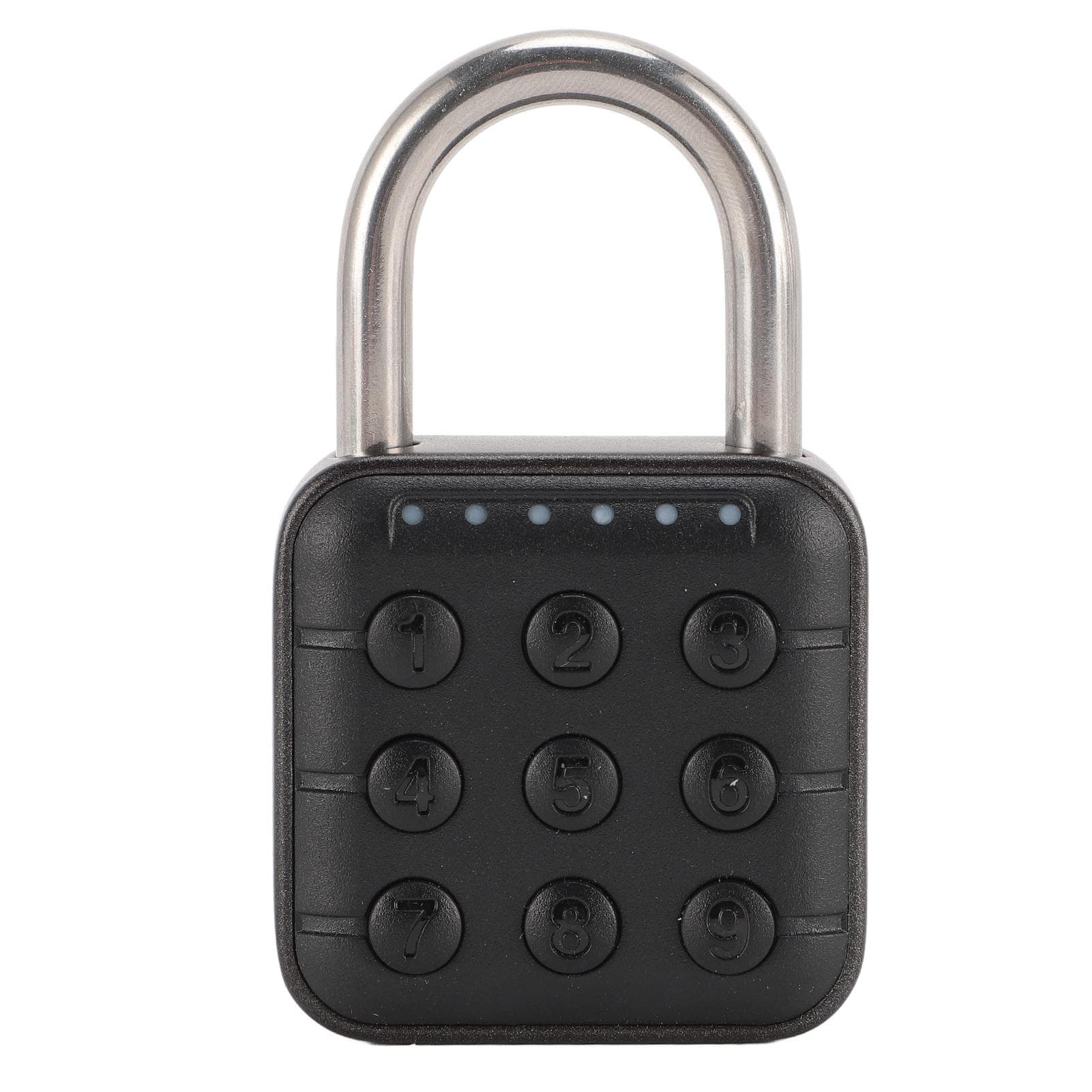 Combination Locker Lock Zinc Alloy Waterproof Resettable 6 Digit Code Padlock for Gym School Locker