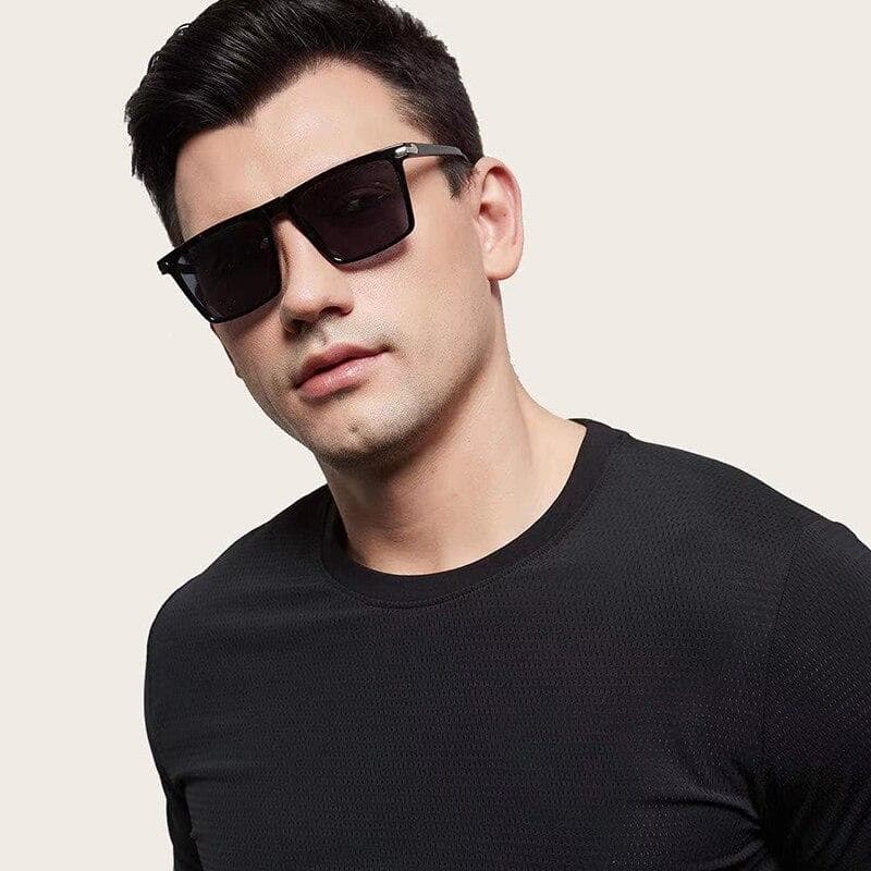 Oversized Square Sunglasses For Men Women Vintage Flat Top Sun Glasses Luxury Brand Designer Tom Eyewear Fashion