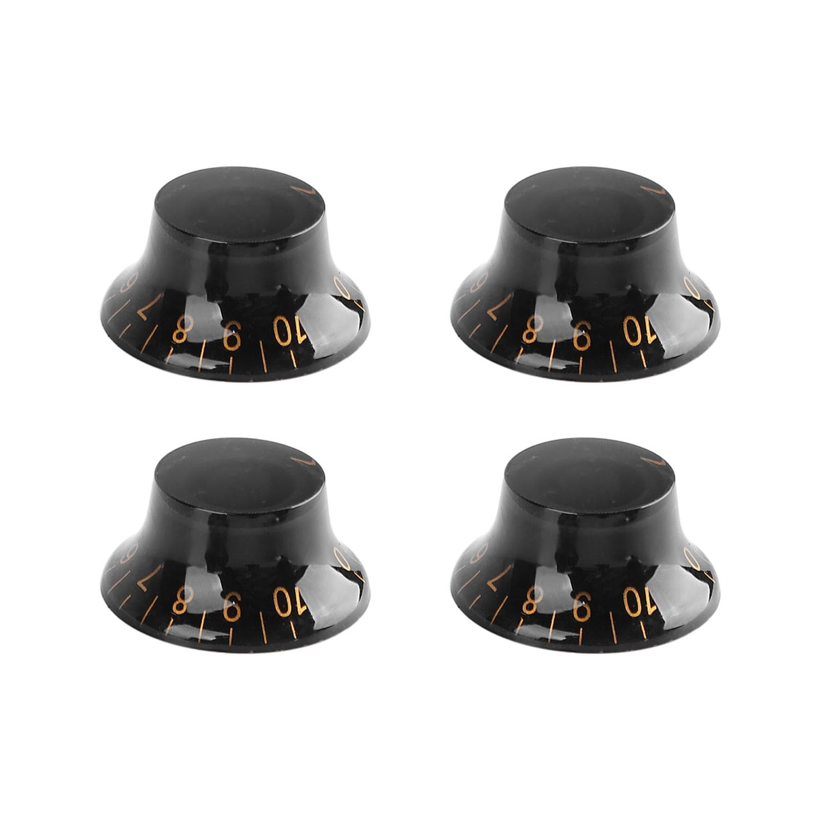 4 Pcs Electric Guitar Volume Knob Stable Rotation Plastic Guitar Control Knob for DIY