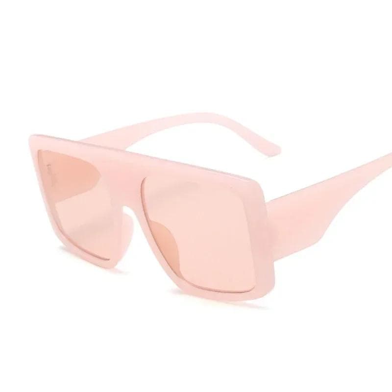 Vintage Square Sunglasses Women Men Retro Fashion Sun Glasses Mirror Plastic Punk Oculos De Sol Designer Brand