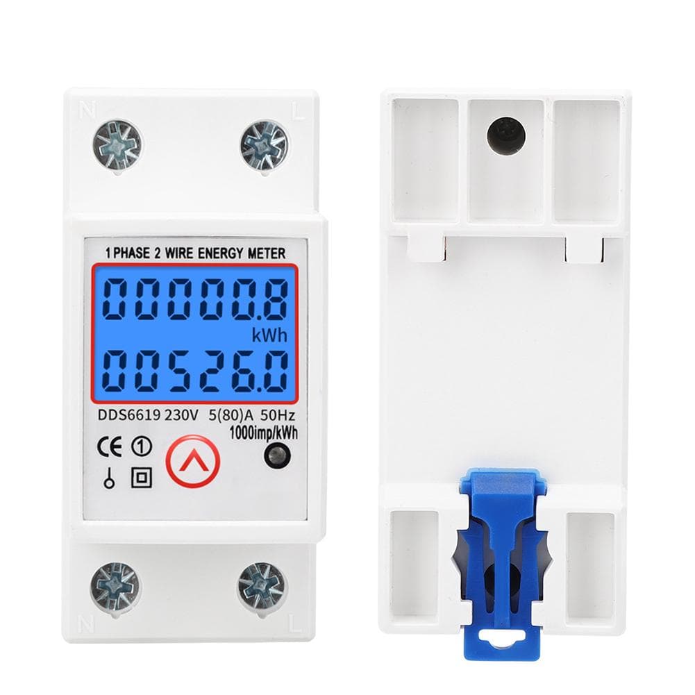 Multifunctional Electric Meter Resettable Single Phase Energy Meter With Backlight