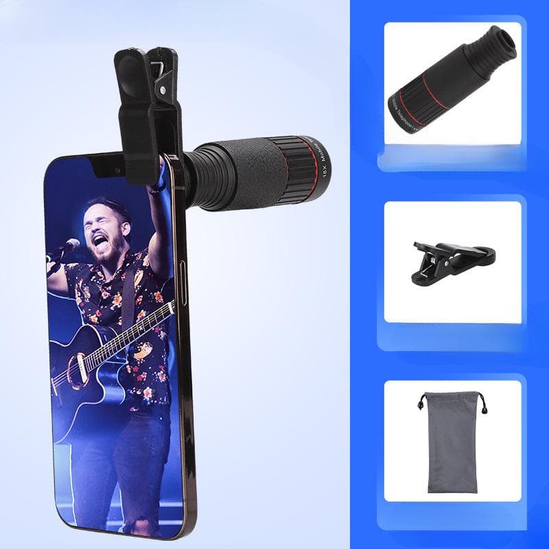 Telefocal Mobile Phone Lens 32x High-definition Mobile Phone Camera Telescope Remote Shooting External Concert 2023 New