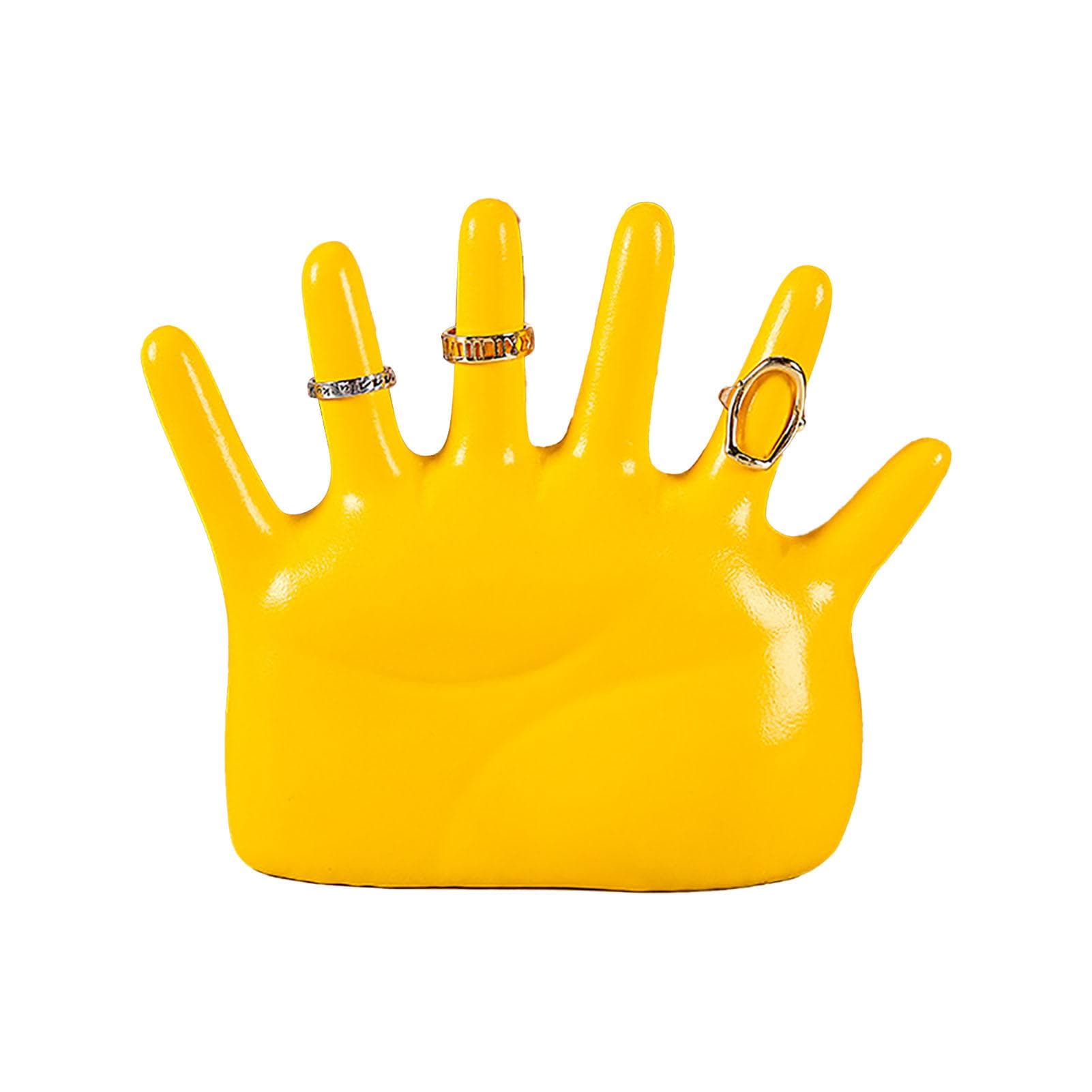 Ring Hand Holder All Round Display Fade Resistant Exquisite Hand Jewelry Display Stand for yellow
