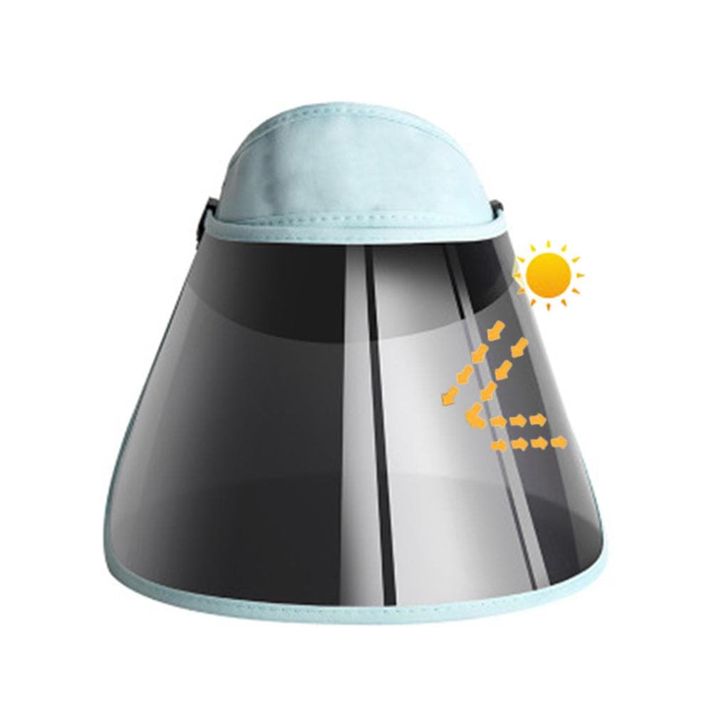 Adjustable Sun 360 degrees Rotation Sun Visor Hat UV Protection Hat Face Shield Hat for Outdoor Camping