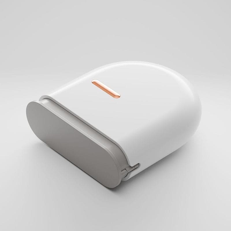 Portable Mouth Guard Box Retainer Case Oral Cleaning False Teeth Denture Storage Box Teeth Aligner Braces Box white