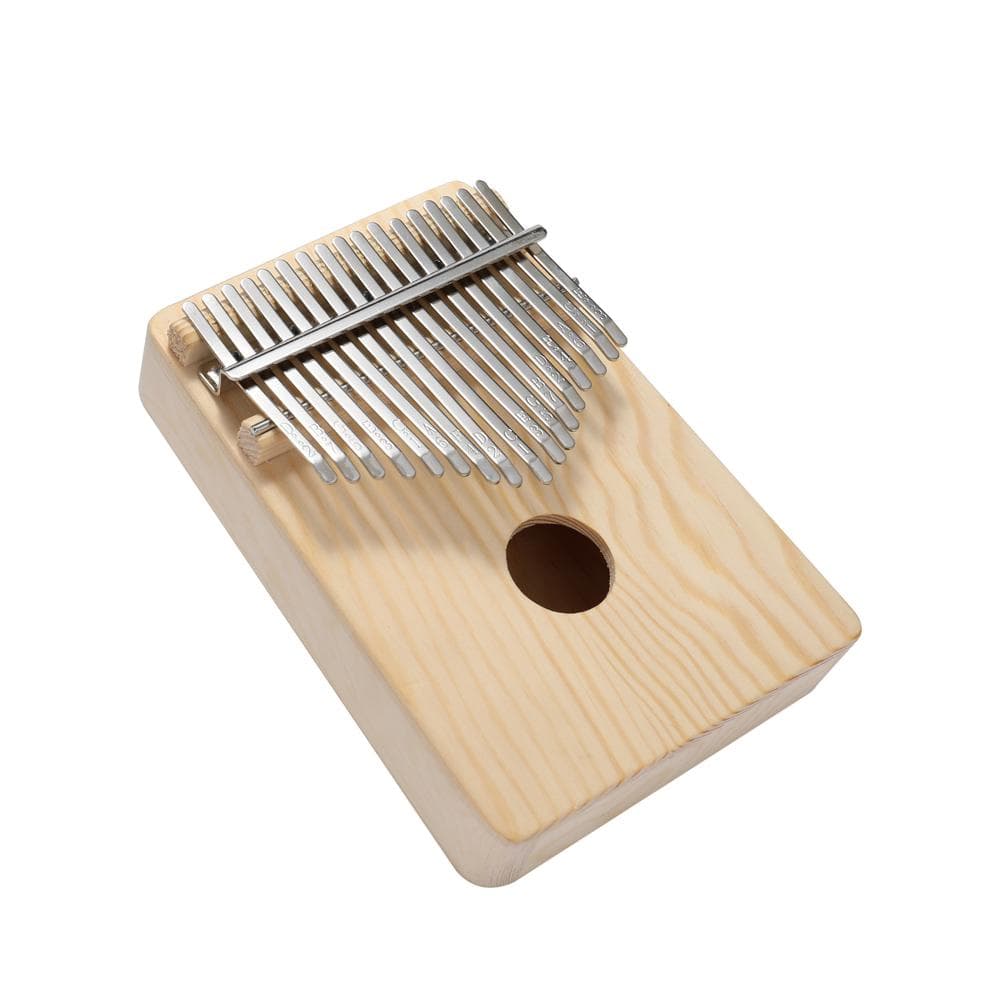 Simple Assembly Kalimba Handwork DIY Kit Wood Finger Thumb Piano for Children Kids Musical 17 keys