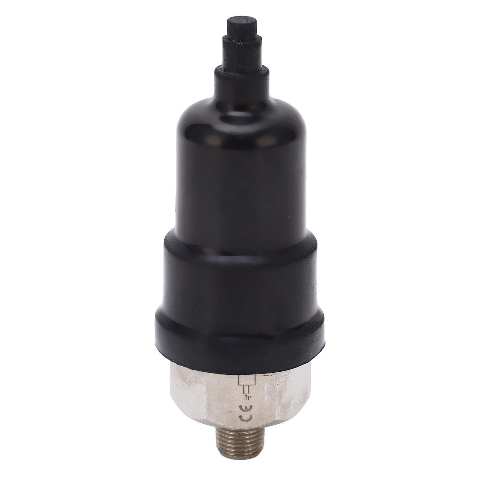 Diaphragm Type Pressure Switch Stainless Steel Rubber Adjustable 25in Normally Open Pneumatic