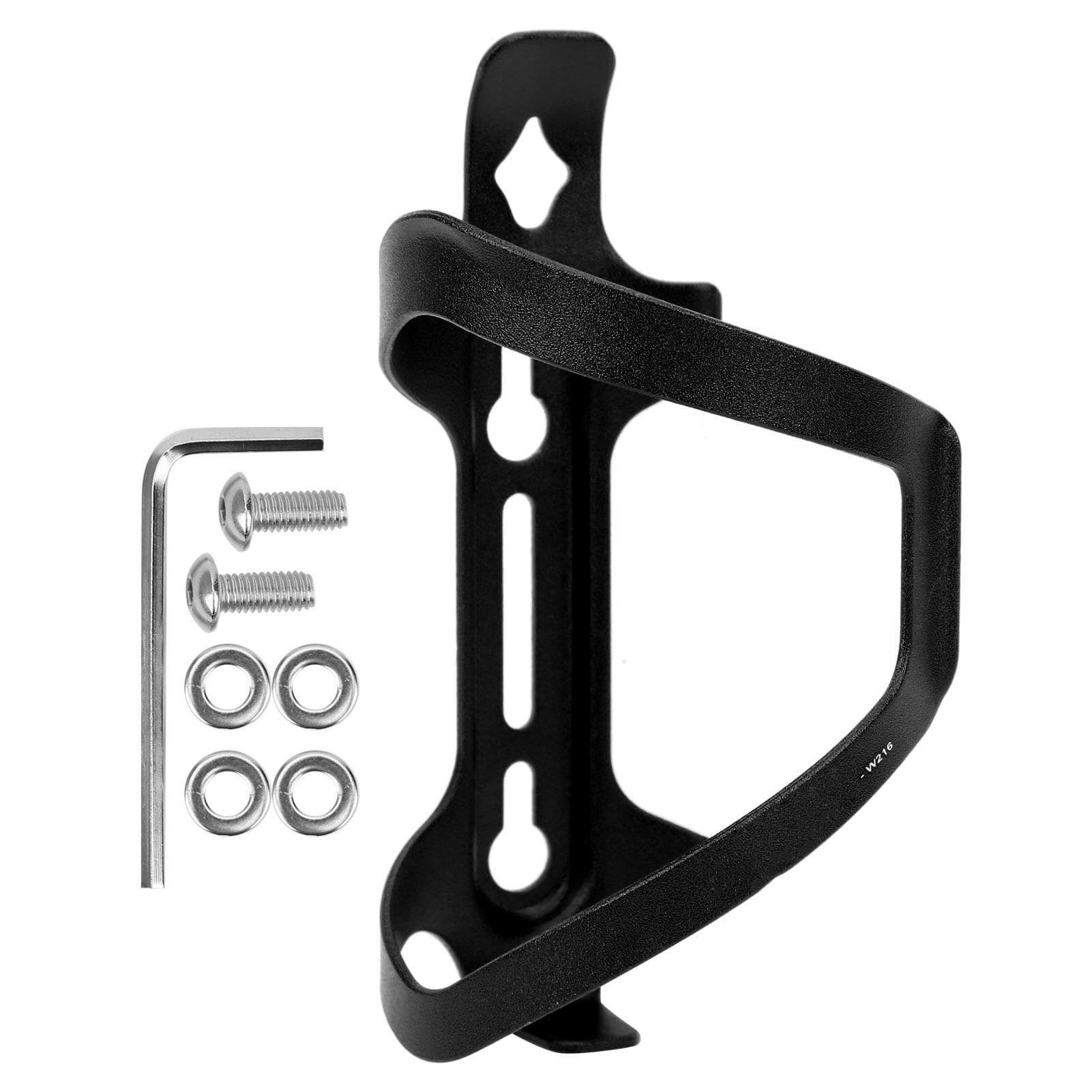 ZTTO Bicycle Water Bottle Cage Universal Water Cup Bracket Lightweight Aluminium Alloy black