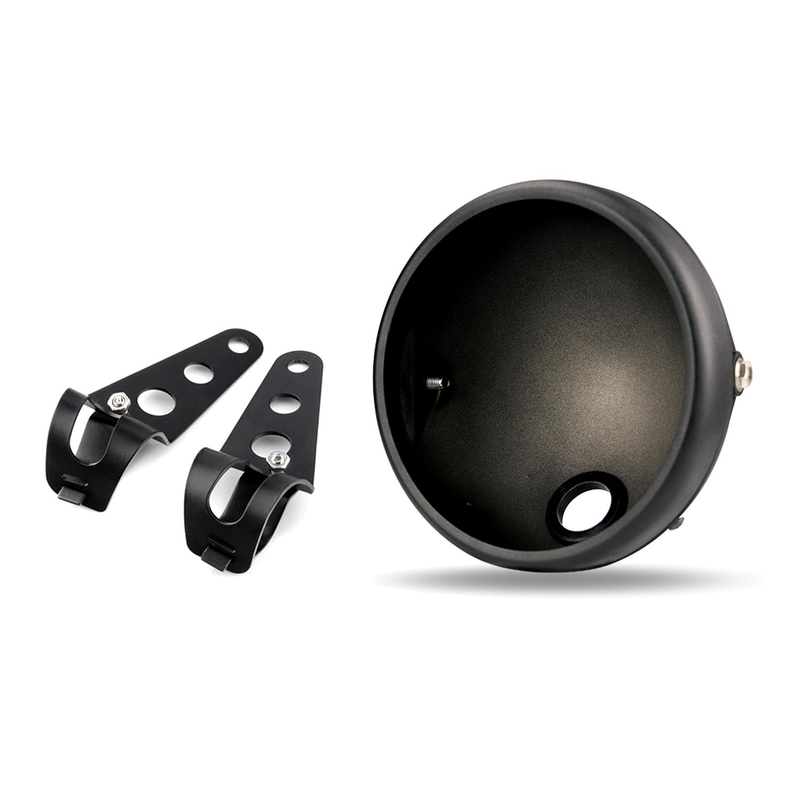 7 Inch Headlight Housing Bracket+Headlight Cover Universal Headlamp Shell 35mm to 43mm Front Shock Headlight Shell Brucket 28-36mm