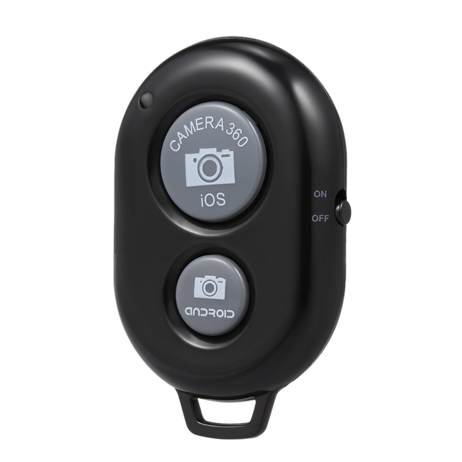 Bluetooth Remote Shutter Bluetooth 3.0 Self Timer for Android 4.2.2 & iOS 6.0 and Newer Controller black