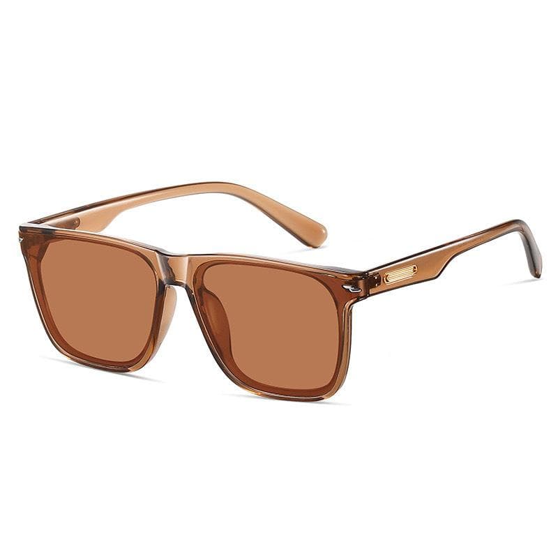 UV400 Premium Curved Sunglasses Outdoor UV Resistant Driving Fishing Glasses Block Sunlight