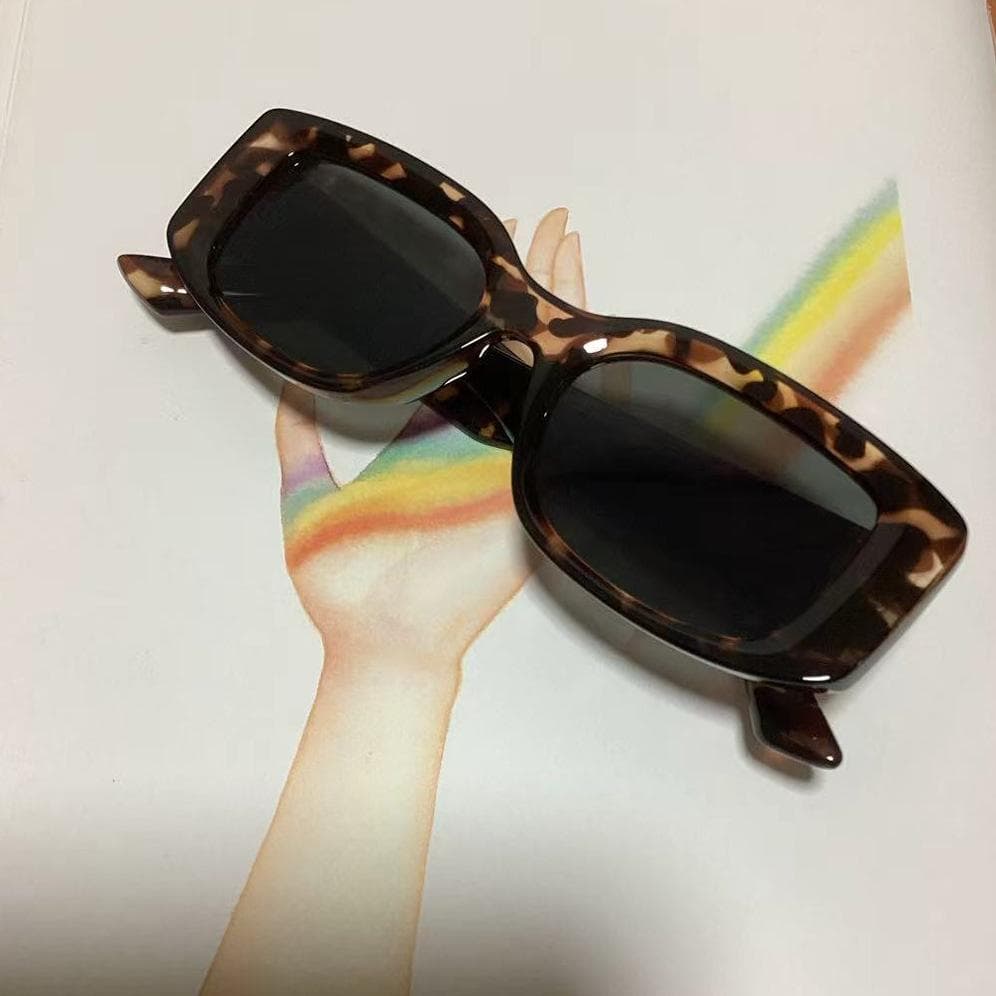 Rectangle Sunglasses for Women UV400 Protection High Quality Fashion Sun Glasses for Driving Fishing