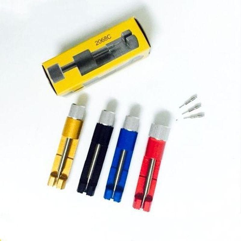 Watch Repair tool Watch Band Link Pin Remover All-metal Strap Link Remover 3 pin gold