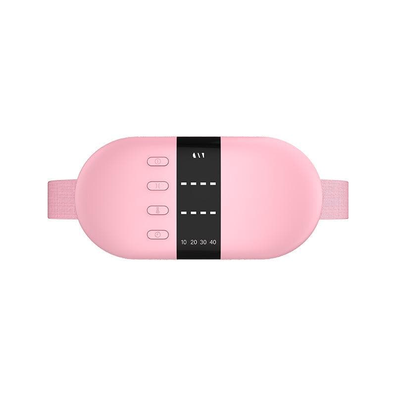 Temperature Control Massage Instrument, Palace Cold Hot Compress, Warm Palace Treasure, Dysmenorrhea Warm Aunt Warm Palace Waist Belt pink