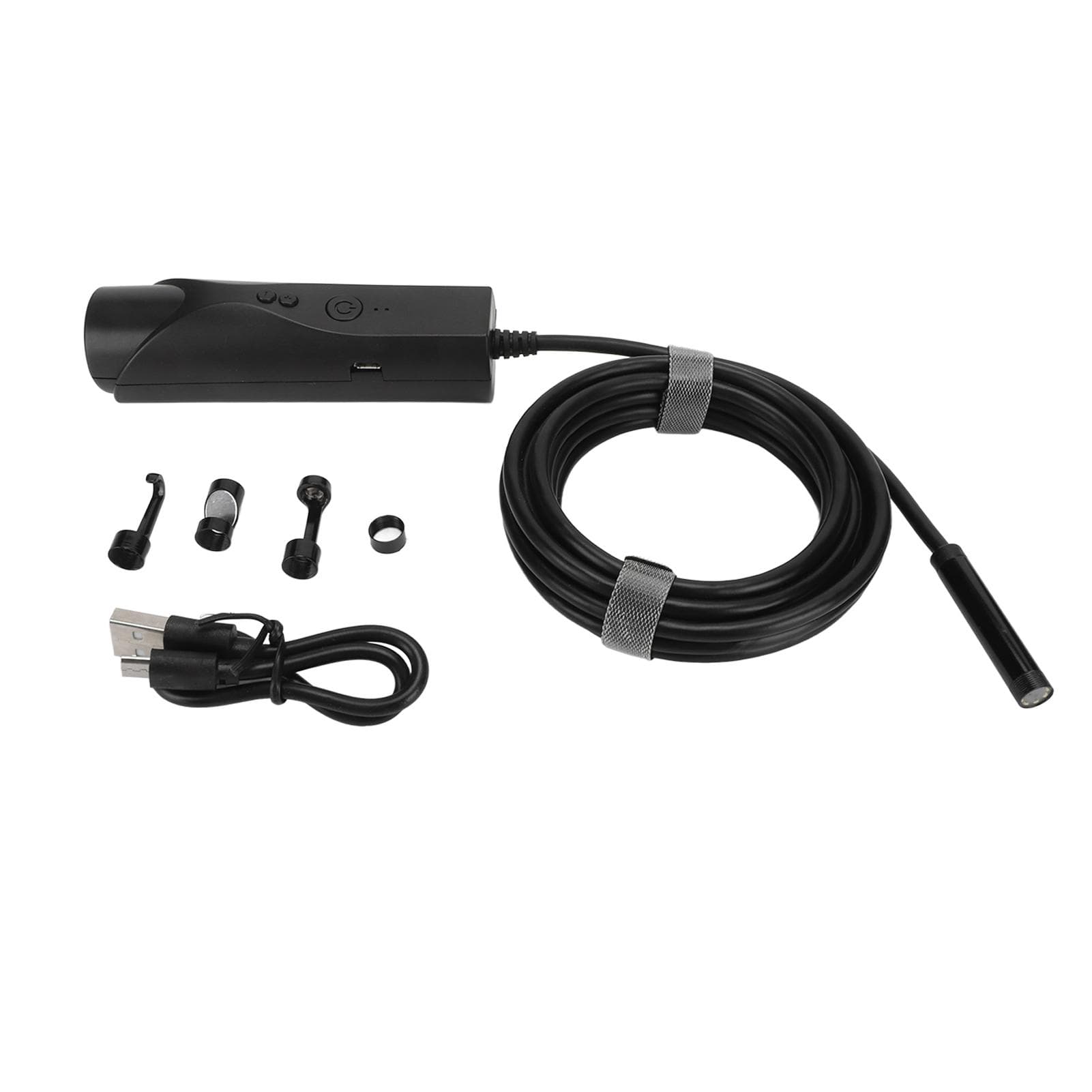 WiFi Borescope 8mm Camera HD 1080P IP67 Waterproof Wireless Endoscope Inspection Camera with 6 LEDs 1m / 3.3ft