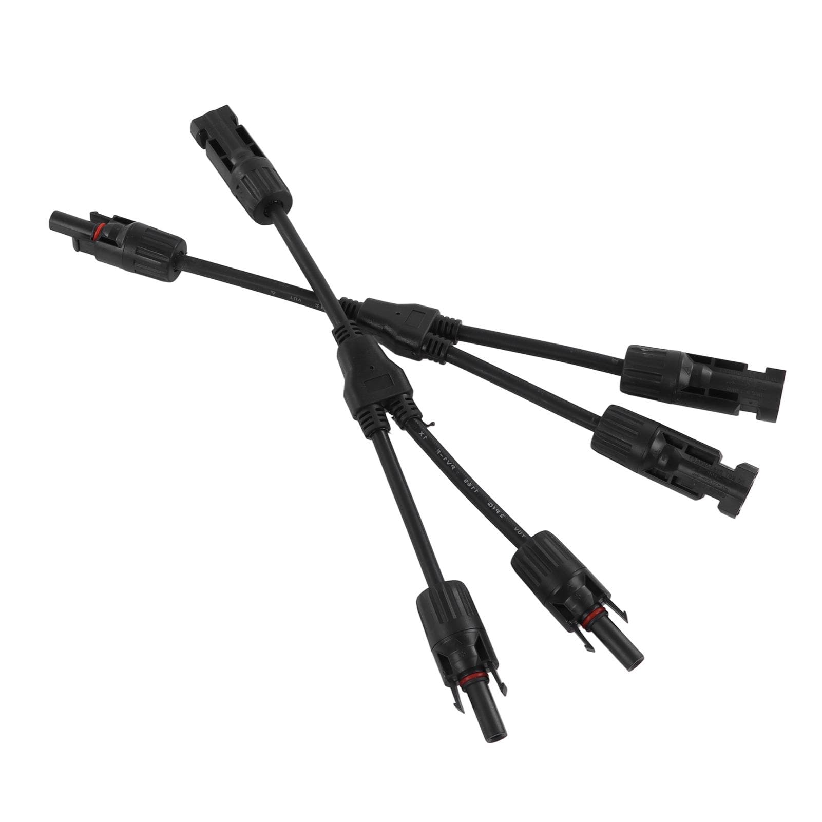 Solar Connector Y Branch 1000V 50A IP67 Waterproof Parallel Adapter Splitter for Outdoor