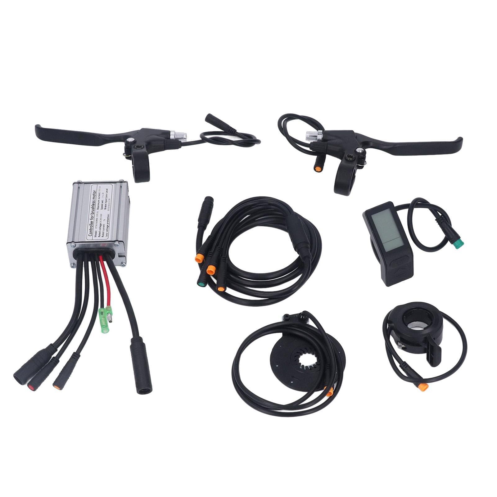 Electric Bike Modification Kit Waterproof 15A Controller LCD4 Panel Kit for 250W Motor