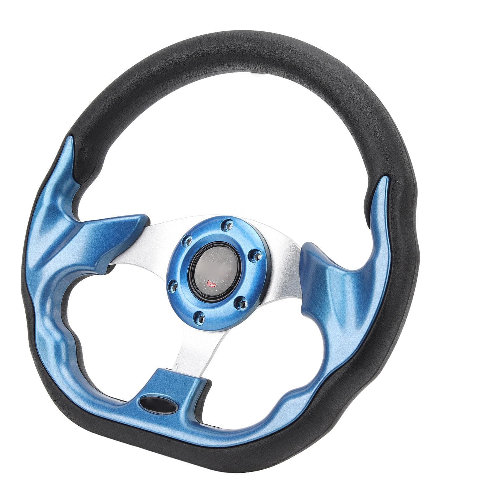 12.5 Inch Golf Cart Steering Wheel Universal 6 Holes Steering Wheel Replacement for E?Z?GO TXT