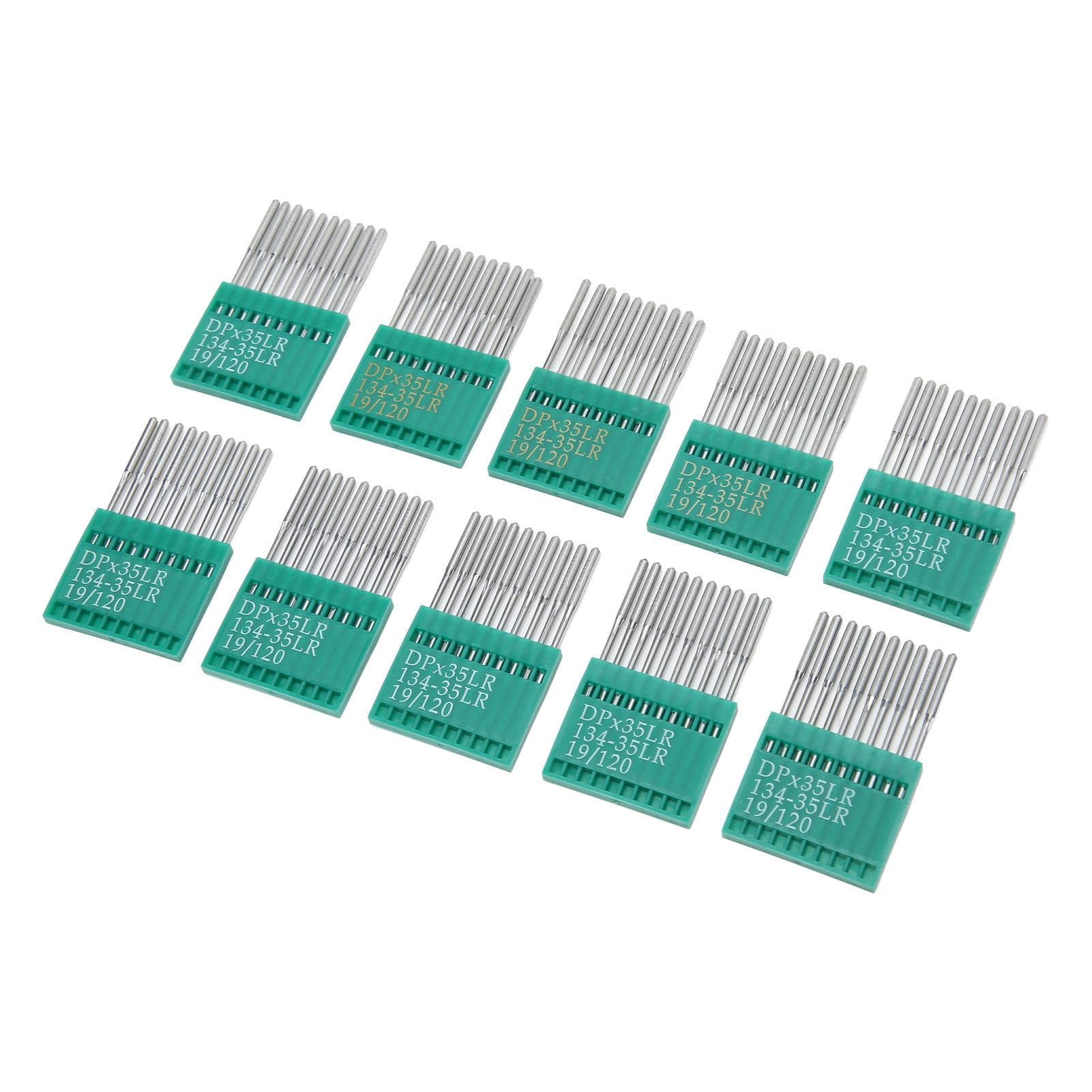 100 Count Sewing Machine Needles 12019 Prevent Skipping Stitches Steel DIY Embroidery Needles for