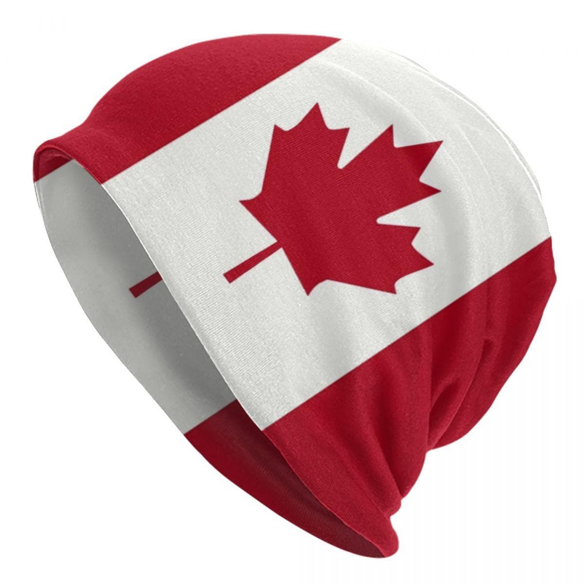 Canada Flag Skullies Beanies Caps Fashion Winter Warm Unisex Women Knitting Hat Adult Unisex Canadian Proud Bonnet Hats Beanies Hat