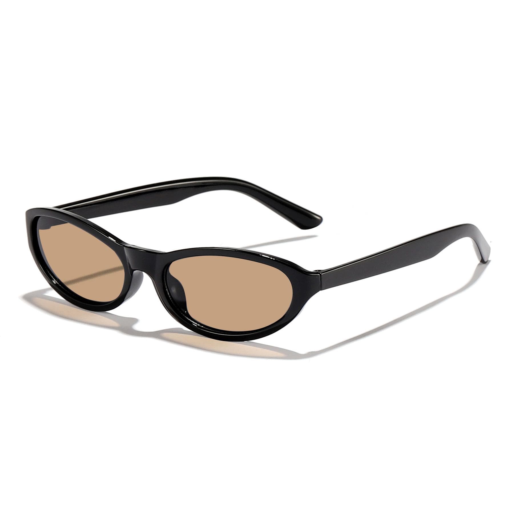New Oval Small Frame Sunglasses Trendy Women Retro Style UV400 Protection Fashion Shades 1PC