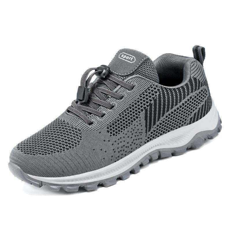 Walking Shoes New Travel Shoes Comfortable Middle-aged and Elderly Soft-soled Running Shoes Elderly Couple Sports Shoes 44