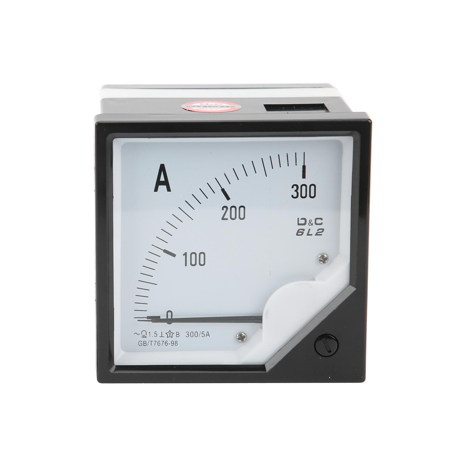 6L2 300A5A Ammeter Pointer Type Current Meter Gauge Generator Set Instrument for Circuit