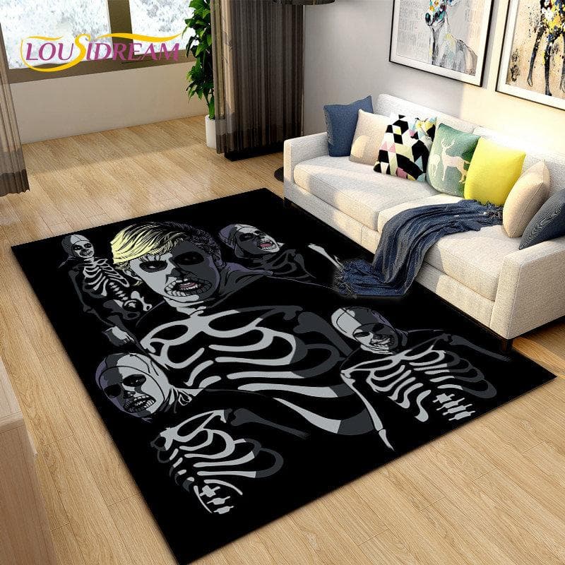 Cobra Kai Amanda TV Karate Area Rug Large,Carpet Rug for Living Room Bedroom Sofa Doormat Decoration,Kid Play Non-slip Floor Mat 100x150cm