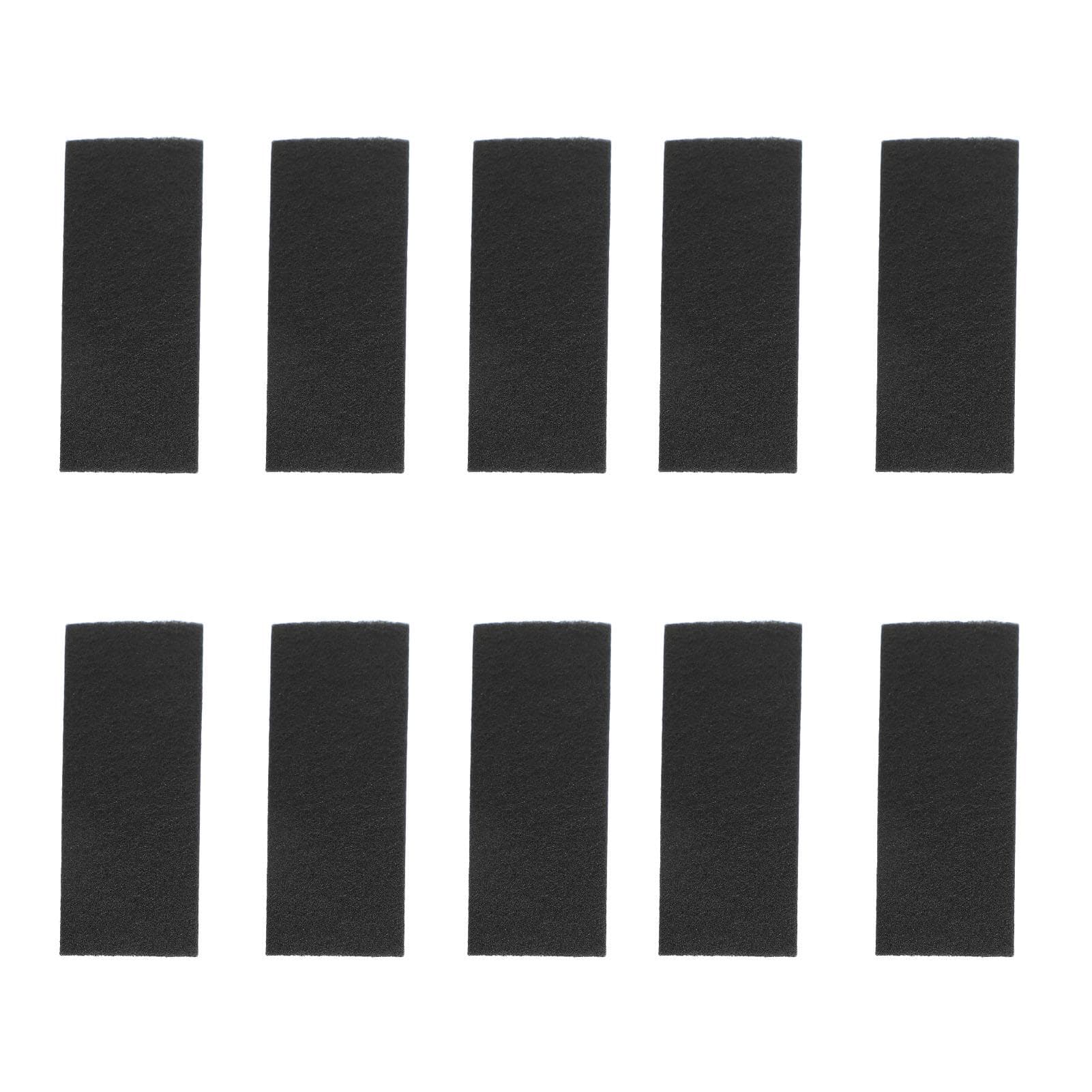 10Pcs Ceiling Fan Blade Filters Self Adhesive Rectangular Coconut Carbon Ceiling Fan Air Purifier